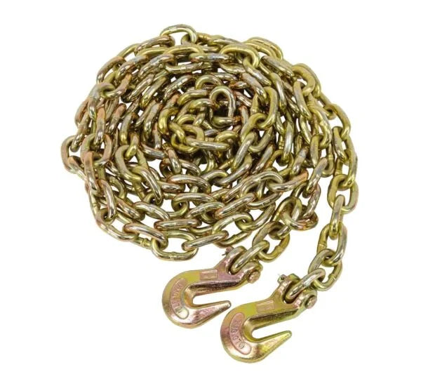Barrel of 25 G70 Transport Chains (3/8 x 20' with Hooks)