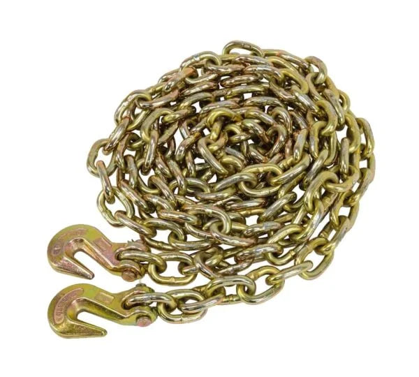 Barrel of 25 G70 Transport Chains (3/8 x 20' with Hooks)